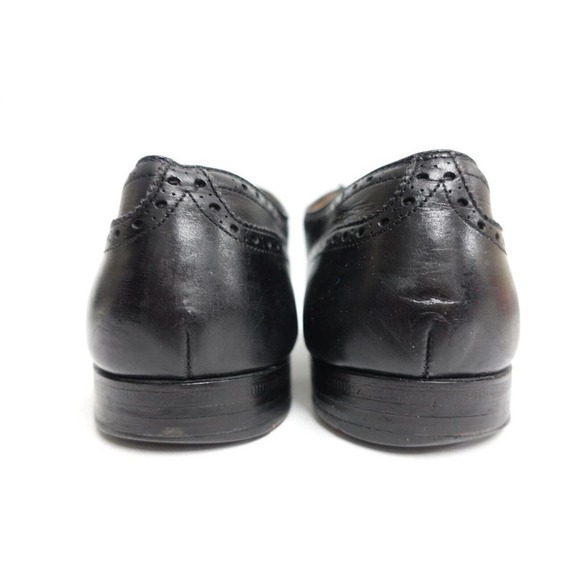 ALDEN Men Dress Shoe 909 Brogued Black 12 A/C Narrow 11.5UK/46EU Cap-Toe Oxfords main image 5